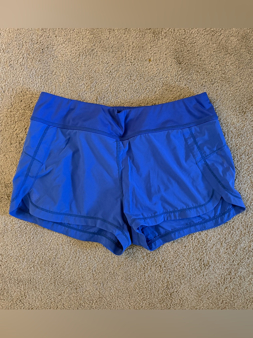 Athleta Electric Blue Women's Athletic Shorts